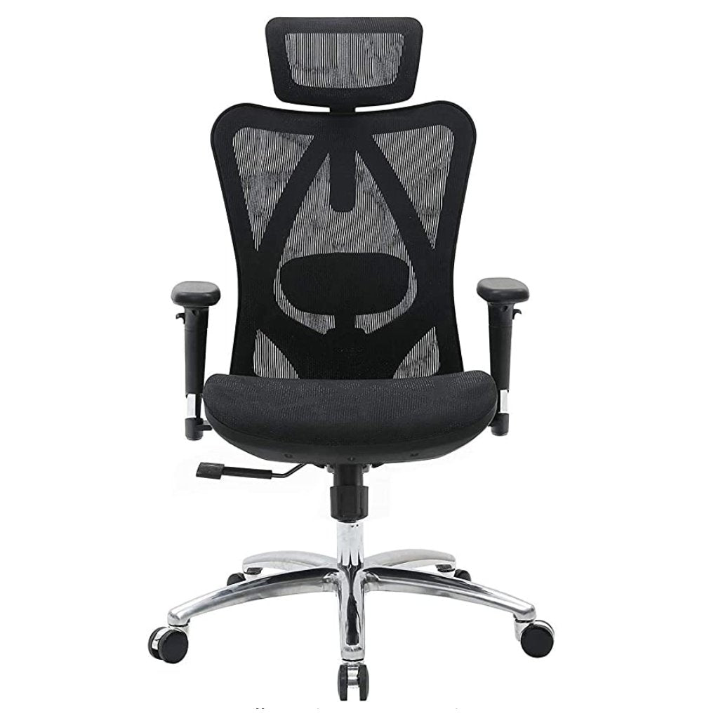 Sihoo M57 High Back Ergonomic Office Chair with 3D Armrest and Lumbar Support - Black